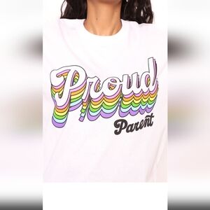 NEW Cotton PROUD PARENT shirt